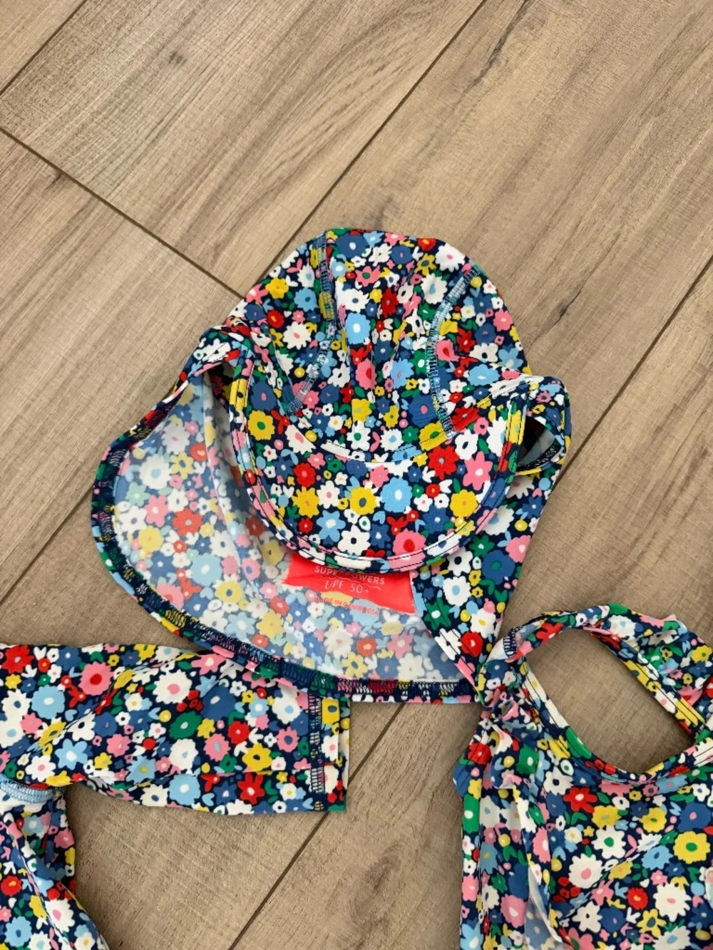 Baby Boden Floral Swim Bundle – 9-12 Months